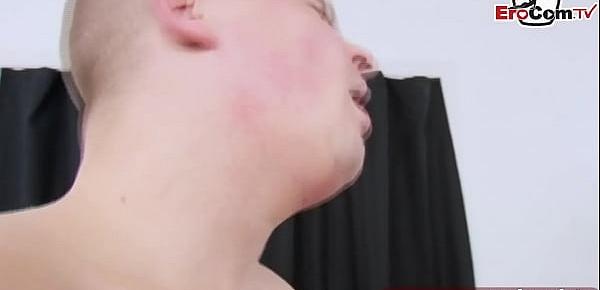  british blonde party slut seduced guy at massage